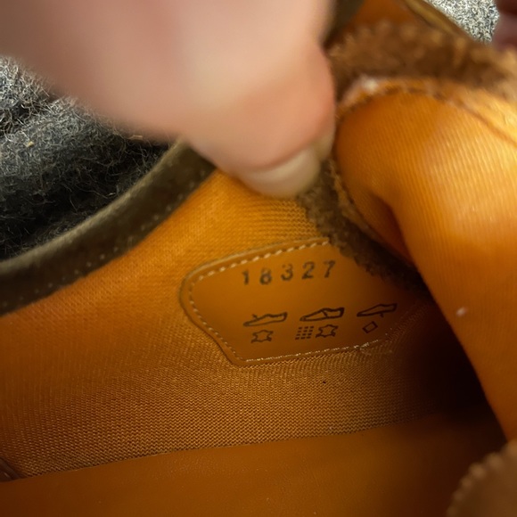 Men's Hugo Boss Saturn Brown Leather Sneakers Trainers Size US 11 EU 44 - Picture 14 of 14